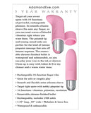 Adam & Eve Silicone Finger Vibe - Pink