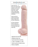 Adam & Eve Adam's True Feel Dildo - Flesh