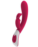 Pretty Love Vincent Voice Controlled Rechargeable Rabbit - 12 Function Pink