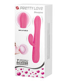 Pretty Love Douglas Inflatable Head Vibe - Hot Pink