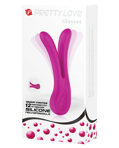 Pretty Love Ulysses Vibrator - 12 Function Fuchsia