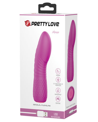 Pretty Love Abner Mini Vibe - 12 Function Fuchsia