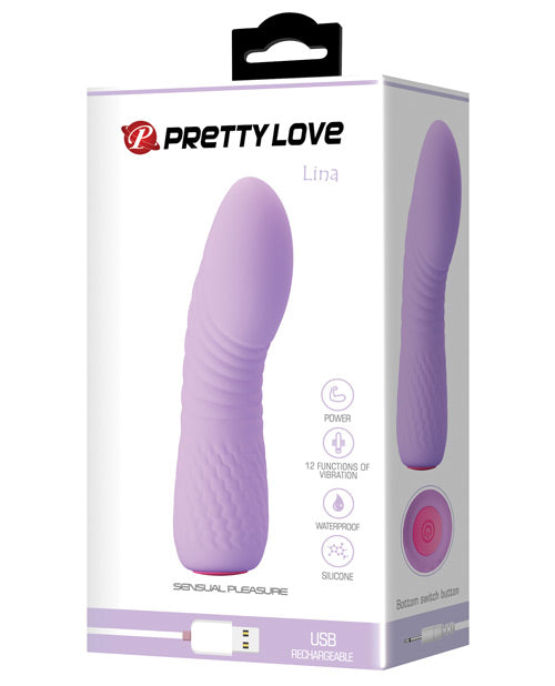 Pretty Love Lina Mini Vibe - 12 Function Fuchsia