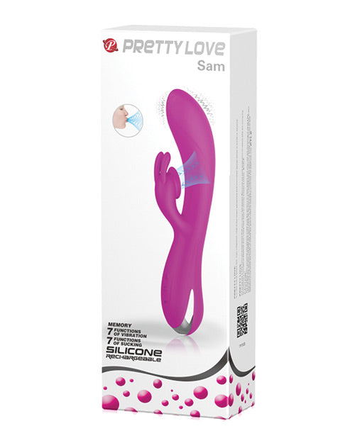 Pretty Love Sam Come Hither Sucking Rabbit - Fuchsia