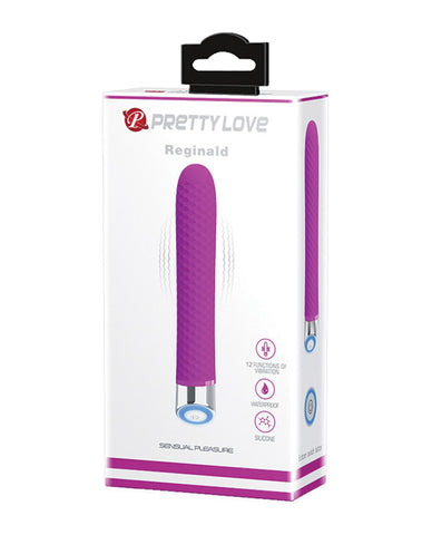 Pretty Love Reginald Light-up Vibrator 12 Function - Fuchsia