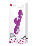 Pretty Love Terrence Liquid Silicone Rotating Head Rabbit