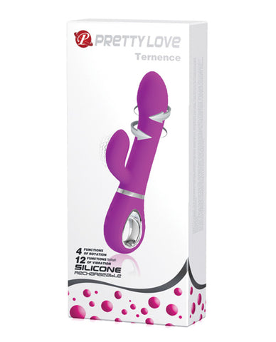 Pretty Love Terrence Liquid Silicone Rotating Head Rabbit