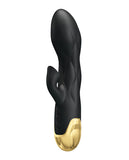 Pretty Love Liquid Silicone Sucking Rabbit - Black & Gold