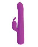 Pretty Love Julian Wavy Rotation Rabbit - Fuchsia