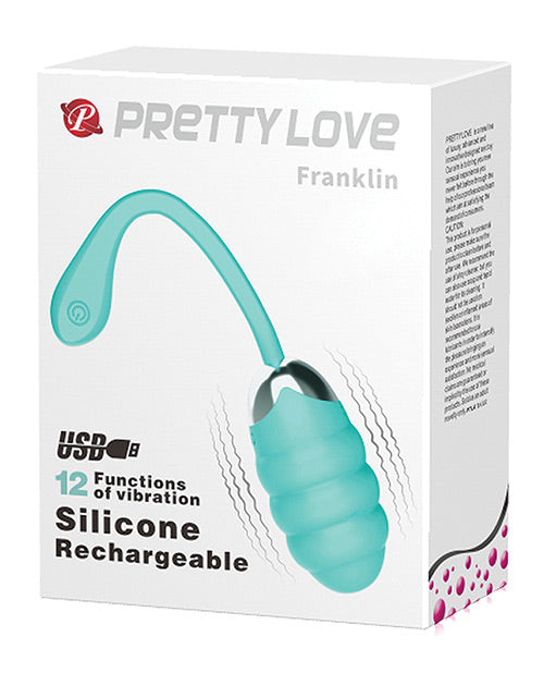 Pretty Love Franklin Remote Egg - Turquoise