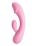 Pretty Love Ron Phallic Liquid Silicone Rabbit - Pink