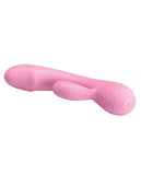 Pretty Love Ron Phallic Liquid Silicone Rabbit - Pink