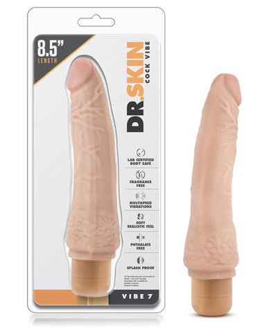 Blush Dr. Skin Vibe 8.5" Dong #7 - Beige