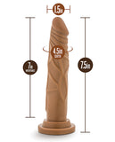 Blush Dr. Skin Realistic Cock Basic - Mocha