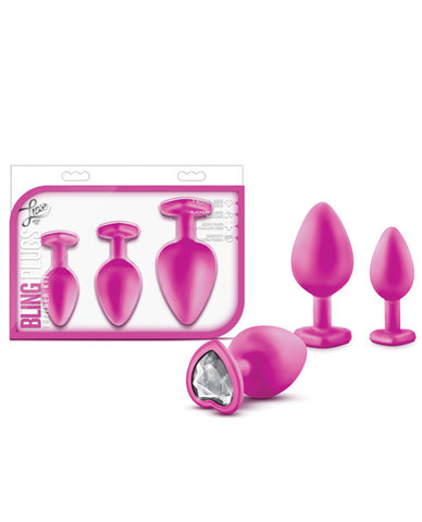 Blush Luxe Bling Plugs Training Kit - Gems