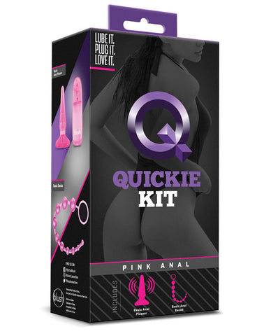 Blush Quickie Kit - Pink Anal