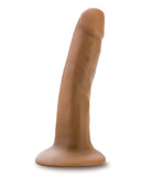 Blush Silicone Willy's 5.5" Dildo W-suction Cup - Mocha