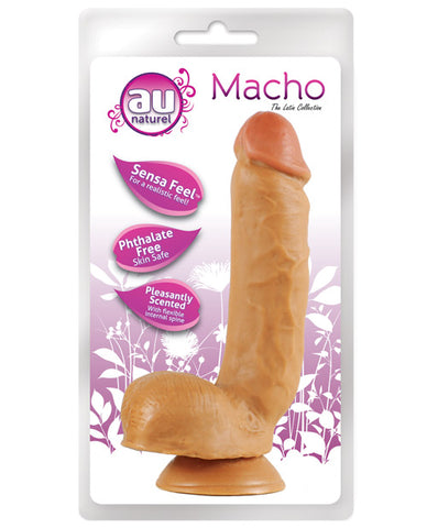 Blush Au Naturel Macho Dong W-suction Cup