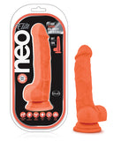 Blush Neo Elite Silicone Dual Density Cock W/balls - Neon