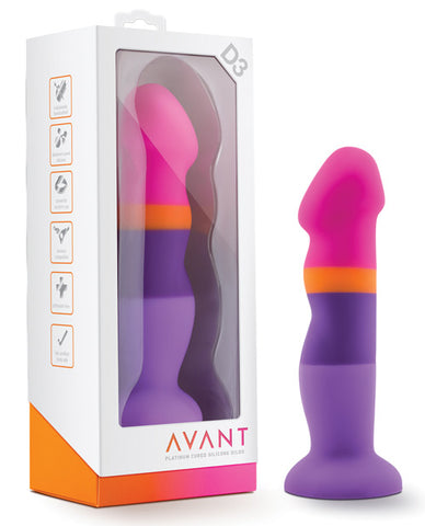 Blush Avant D3 Silicone Dildo - Summer Fling