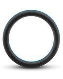 Blush Performance Silicone Go Pro Cock Ring - Black-blue