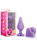 Blush Play With Me Naughty Candy Heart Me Plug -