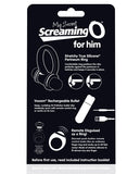 Screaming O My Secret Bullet & Ring For Him - Black