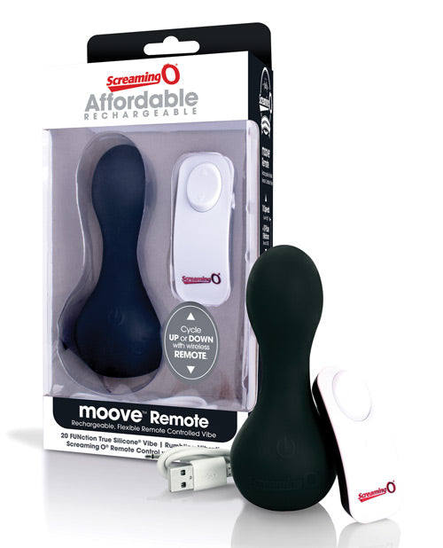 Screaming O Remote Moove Vibe - Black