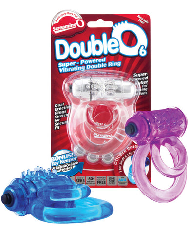 Screaming O Doubleo 6 Vibrating Double Cock Ring