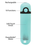 Simple & True Rechargeable Vibrating Bullet