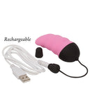 Simple & True Remote Control Vibrating Tongue - Pink