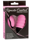 Simple & True Remote Control Vibrating Tongue - Pink