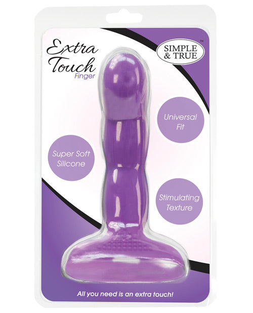 Simple & True Extra Touch Finger - Purple