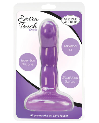 Simple & True Extra Touch Finger - Purple