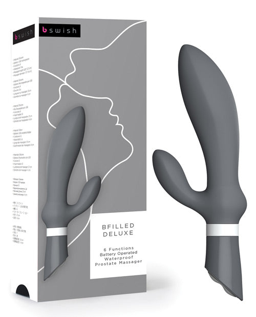 Bfilled Deluxe Prostate Massager - Slate