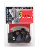 Spartacus Leather Figure 8 Cock & Ball Divider - Black