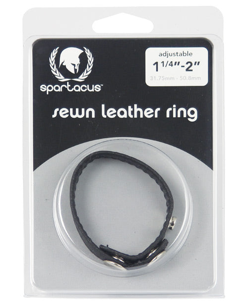 Spartacus Plain Joe Sewn Leather C-ring W-snaps