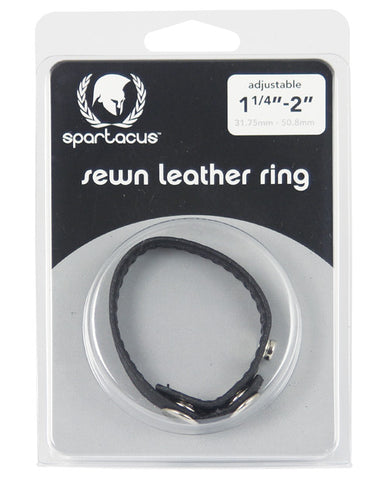 Spartacus Plain Joe Sewn Leather C-ring W-snaps