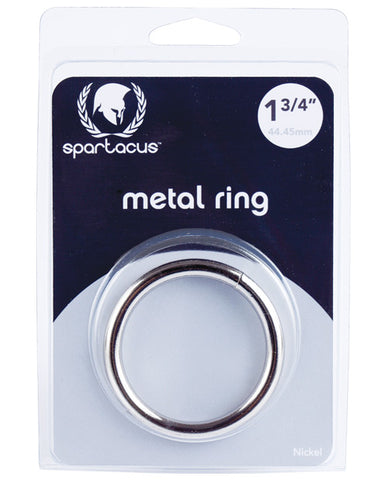 Spartacus 1.75" Nickel Cock Ring