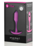 B-vibe Weighted Snug Plug 1 - .55 G