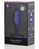 B-vibe Weighted Snug Plug 2 - .114 G