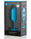 B-vibe Weighted Snug Plug 3 - .180 G