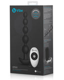 B-vibe Cinco Remote Control Rechargeable Beads - Black