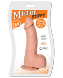 Curve Novelties Mister Stiffy 6.5" Dong W/balls