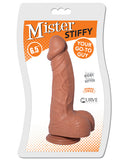 Curve Novelties Mister Stiffy 6.5" Dong W/balls