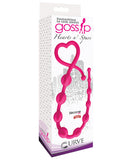 Curve Novelties Gossip Hearts & Spurs Anal Beads - Magenta