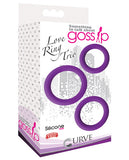 Curve Novelties Gossip Love Ring Trio