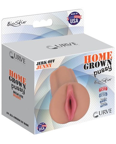 Curve Novelties Home Grown Bioskin Jerk Off Jenny -