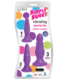 Curve Novelties Simply Sweet Anal Fun Trio -