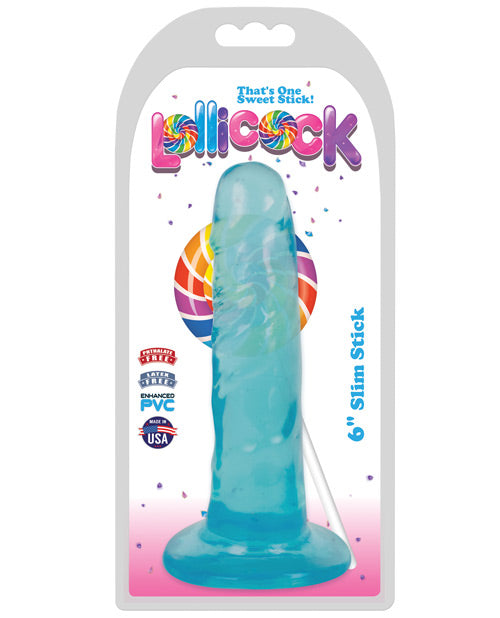 Curve Novelties Lollicock 6" Slim Stick - Ice